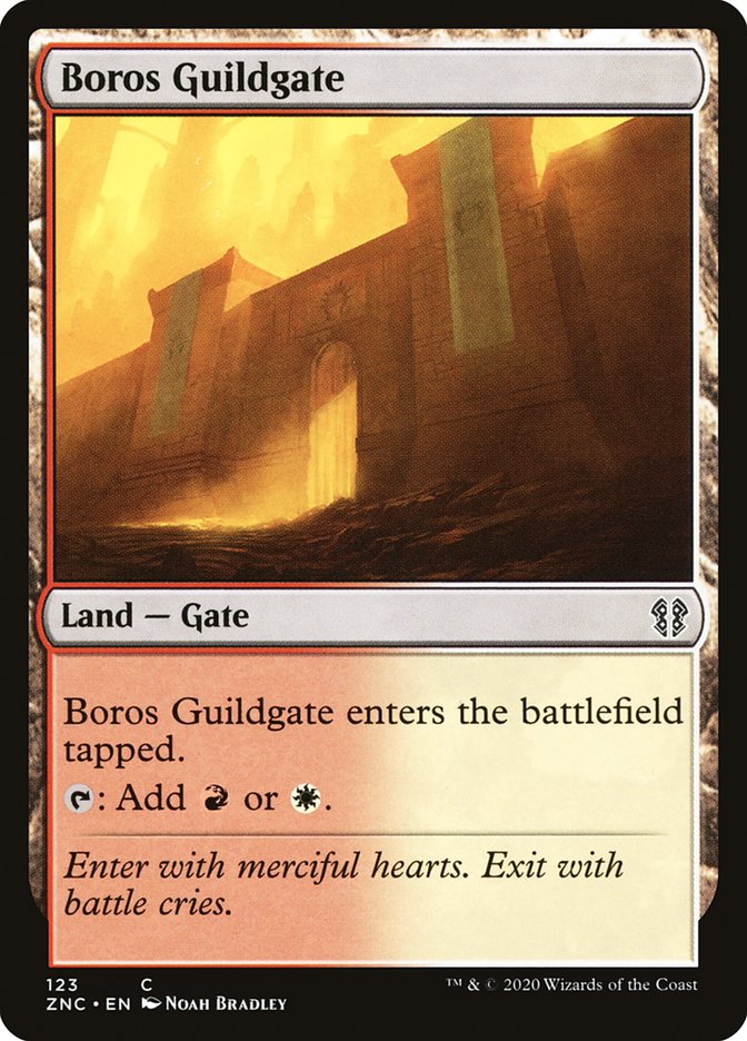 Boros Guildgate [Zendikar Rising Commander] | Game Master's Emporium (The New GME)