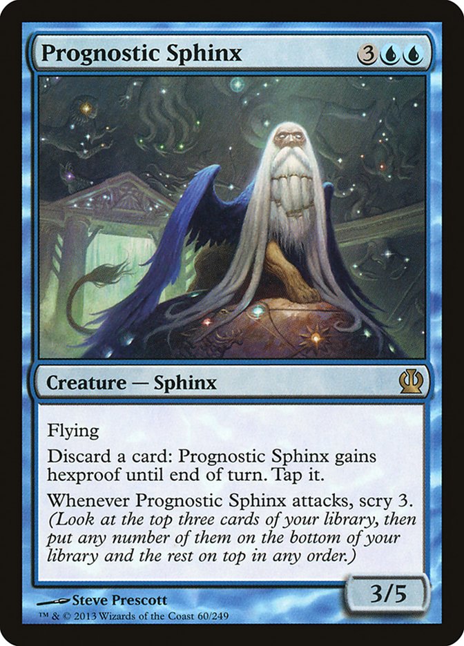 Prognostic Sphinx [Theros] | Game Master's Emporium (The New GME)
