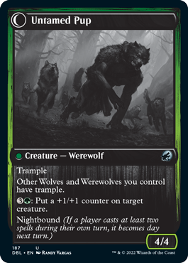 Hound Tamer // Untamed Pup [Innistrad: Double Feature] | Game Master's Emporium (The New GME)