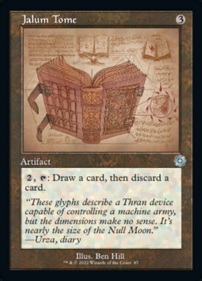 Jalum Tome (Retro Schematic) [The Brothers' War Retro Artifacts] | Game Master's Emporium (The New GME)