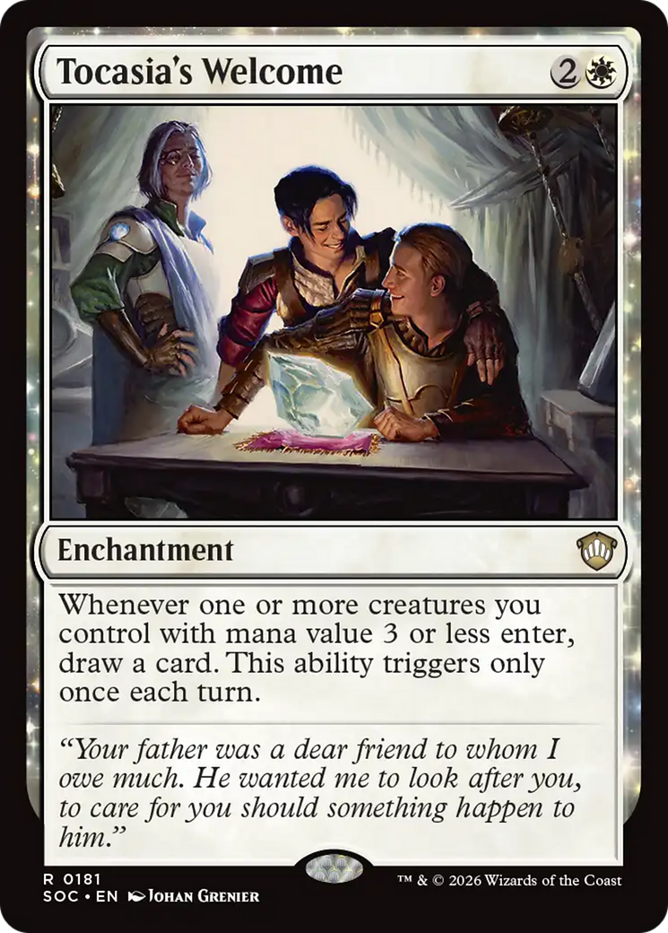 Tocasia's Welcome [Secrets of Strixhaven Commander] | Game Master's Emporium (The New GME)