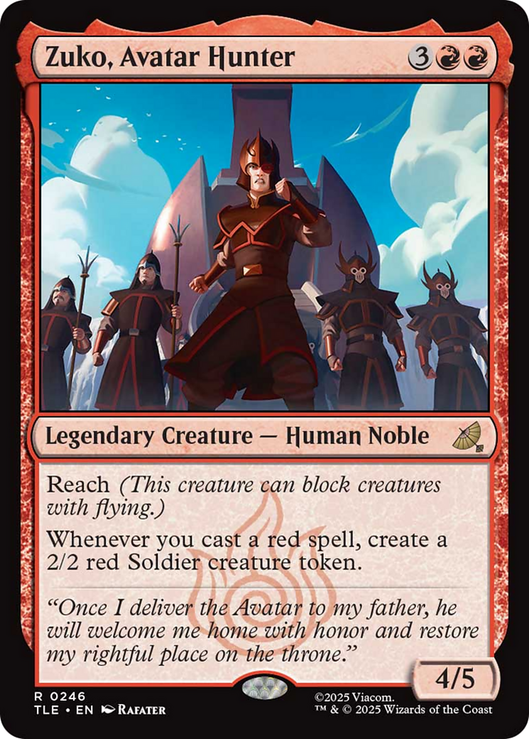 Zuko Tutorial Theme Card [Avatar: The Last Airbender: Eternal-Legal] | Game Master's Emporium (The New GME)