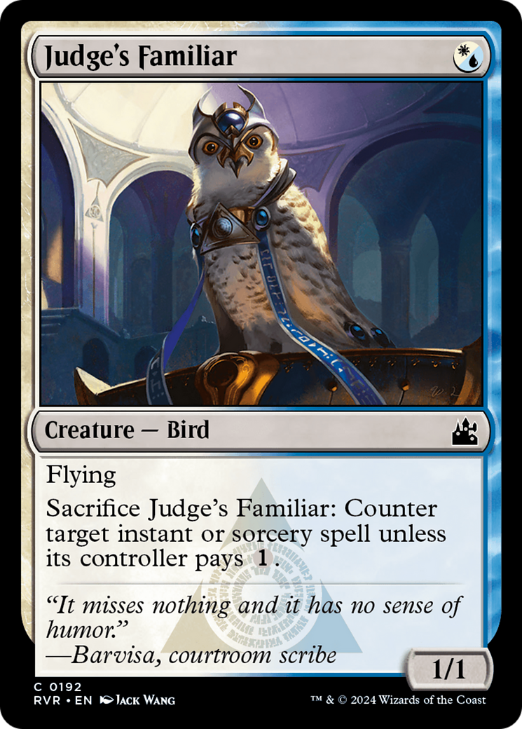 Judge's Familiar [Ravnica Remastered] | Game Master's Emporium (The New GME)