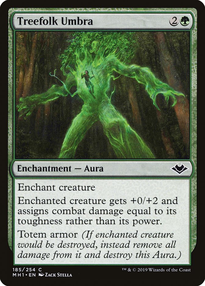 Treefolk Umbra [Modern Horizons] | Game Master's Emporium (The New GME)