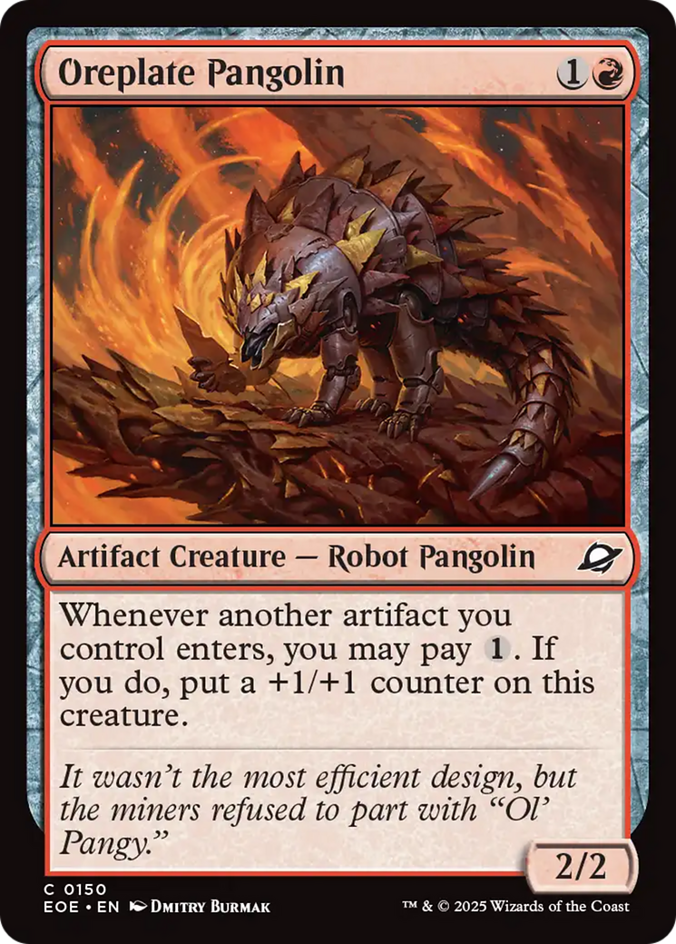 Oreplate Pangolin [Edge of Eternities] | Game Master's Emporium (The New GME)