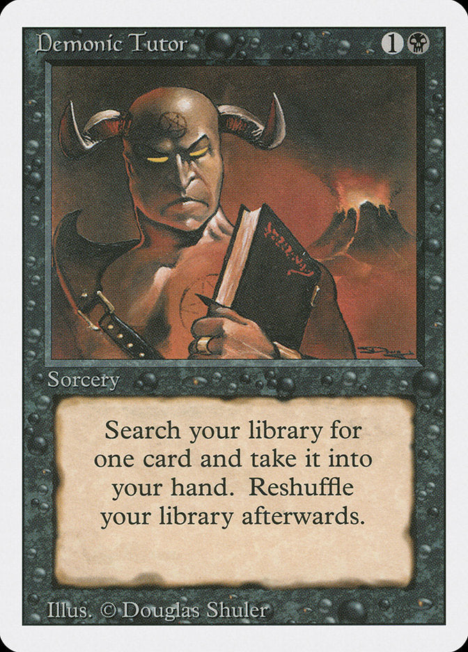 Demonic Tutor [Revised Edition] | Game Master's Emporium (The New GME)