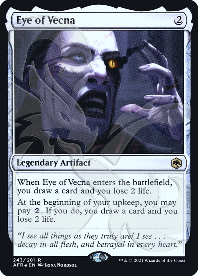 Eye of Vecna (Ampersand Promo) [Dungeons & Dragons: Adventures in the Forgotten Realms Promos] | Game Master's Emporium (The New GME)