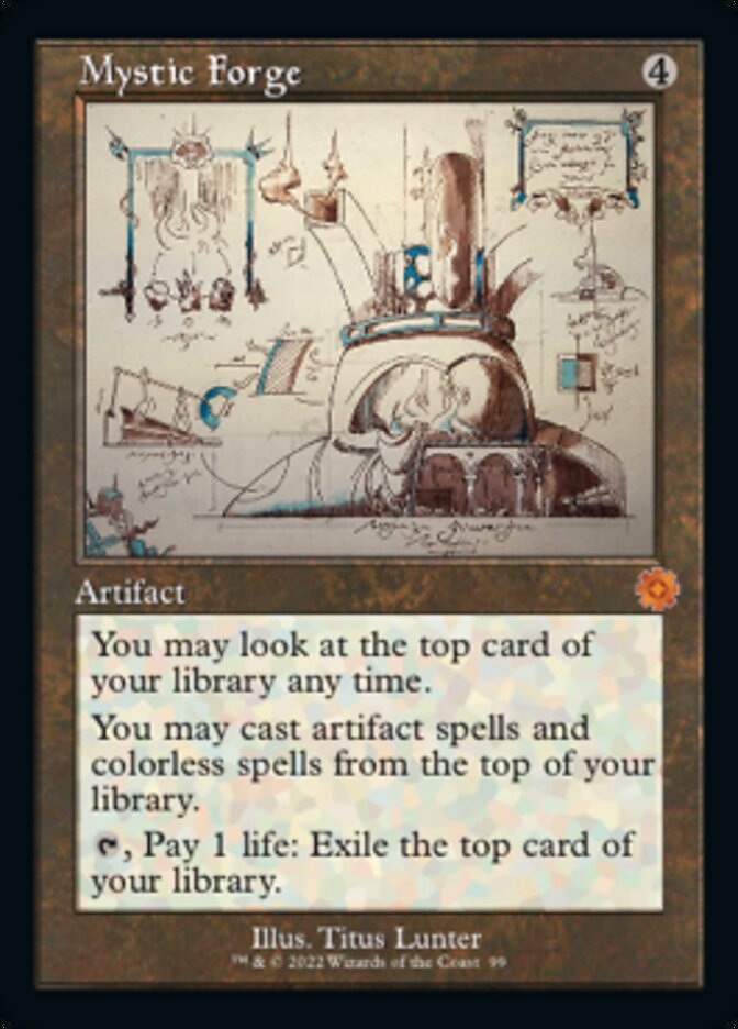 Mystic Forge (Retro Schematic) [The Brothers' War Retro Artifacts] | Game Master's Emporium (The New GME)