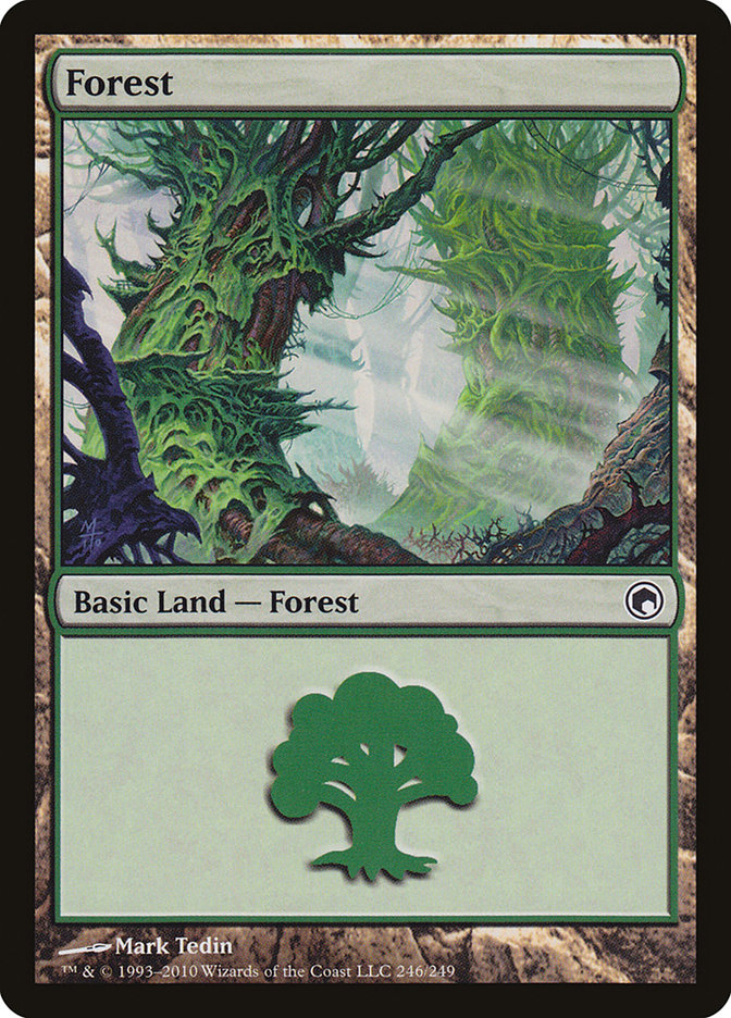 Forest (246) [Scars of Mirrodin] | Game Master's Emporium (The New GME)