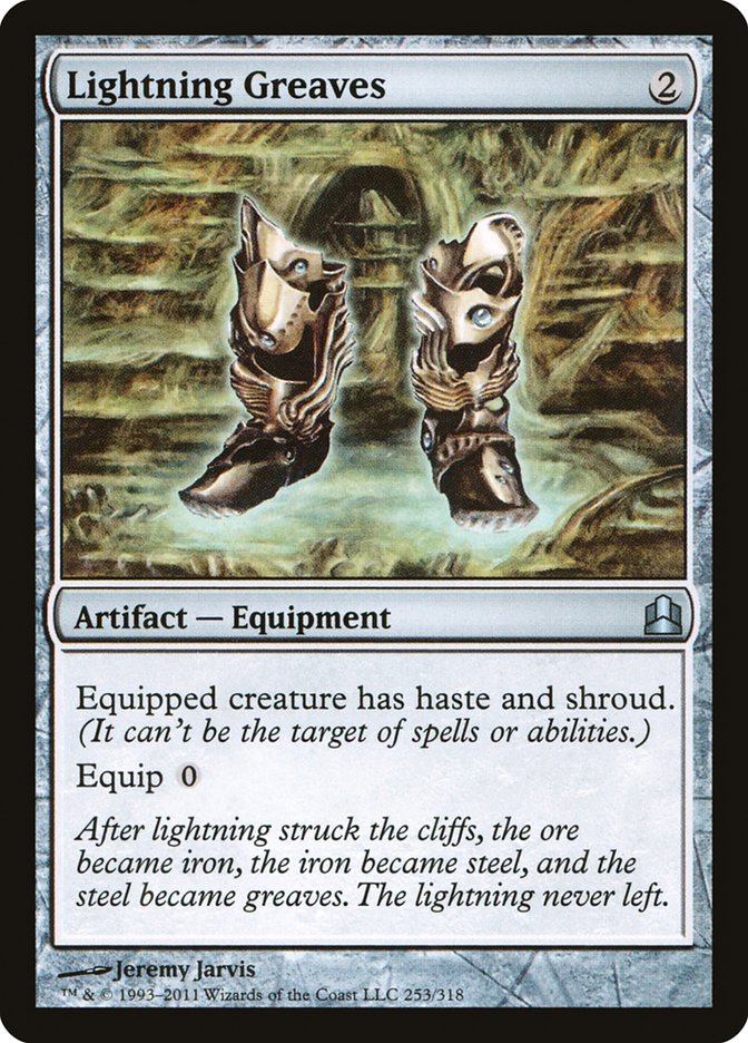 Lightning Greaves [Commander 2011] | Game Master's Emporium (The New GME)