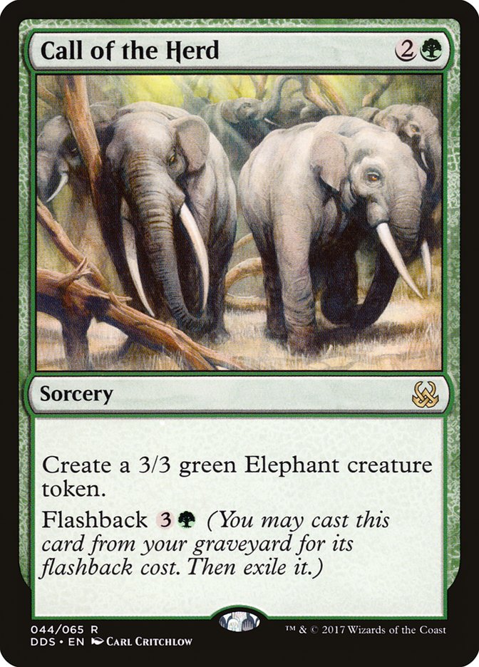 Call of the Herd [Duel Decks: Mind vs. Might] | Game Master's Emporium (The New GME)