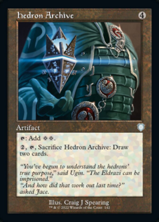 Hedron Archive (Retro) [The Brothers' War Commander] | Game Master's Emporium (The New GME)