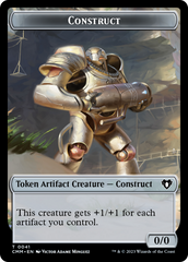City's Blessing // Construct (41) Double-Sided Token [Commander Masters Tokens] | Game Master's Emporium (The New GME)