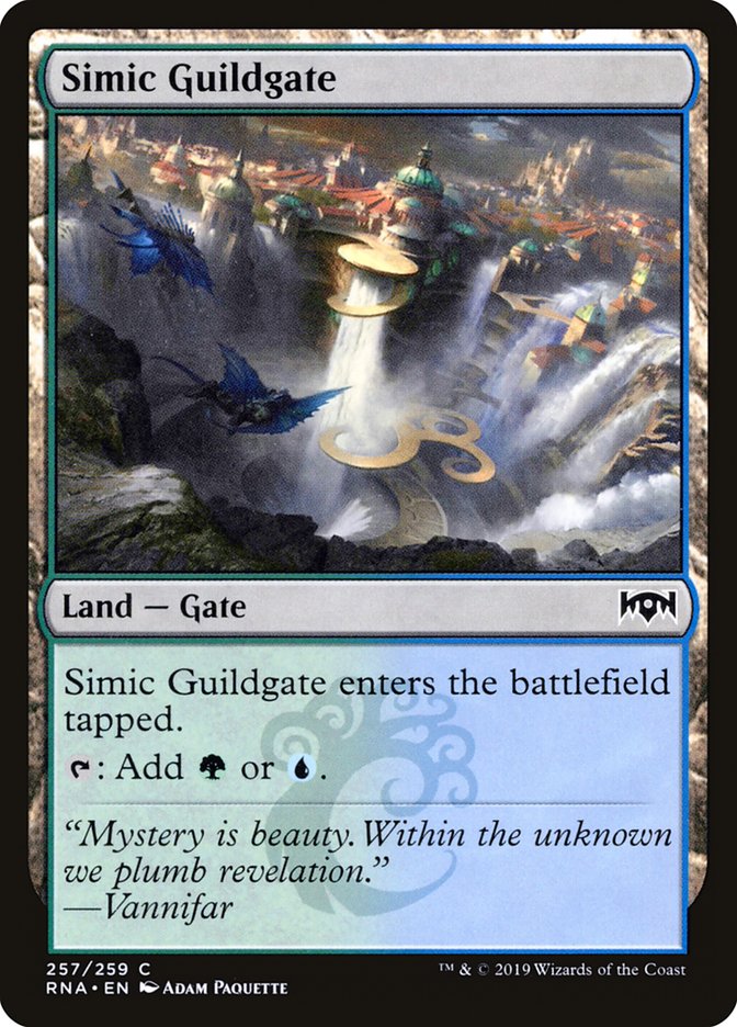 Simic Guildgate (257/259) [Ravnica Allegiance] | Game Master's Emporium (The New GME)