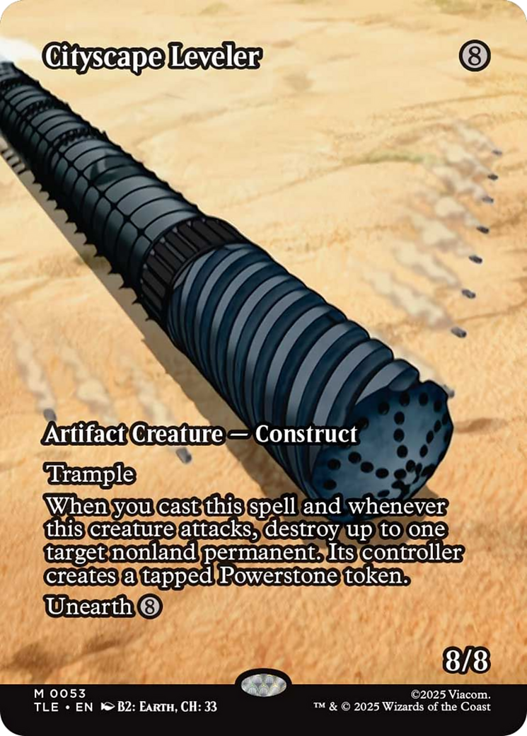 Cityscape Leveler (Borderless) [Avatar: The Last Airbender: Eternal-Legal] | Game Master's Emporium (The New GME)