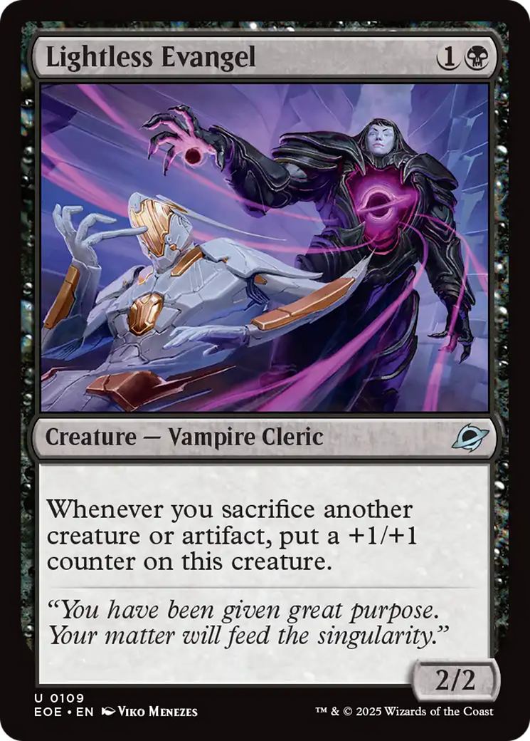Lightless Evangel [Edge of Eternities] | Game Master's Emporium (The New GME)