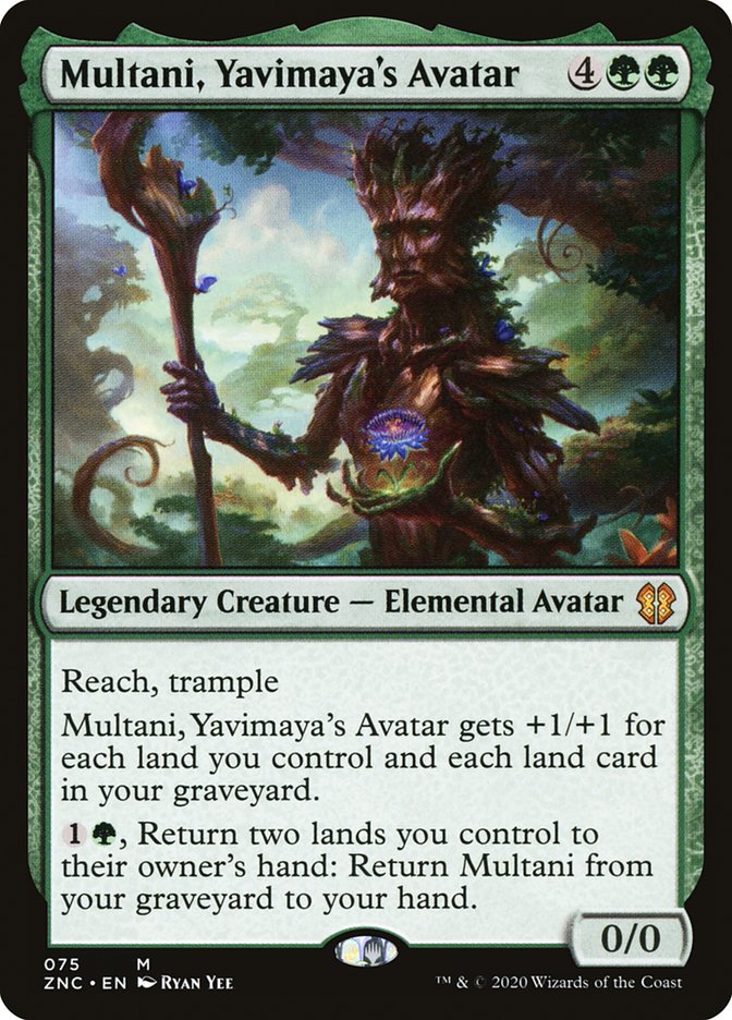 Multani, Yavimaya's Avatar [Zendikar Rising Commander] | Game Master's Emporium (The New GME)