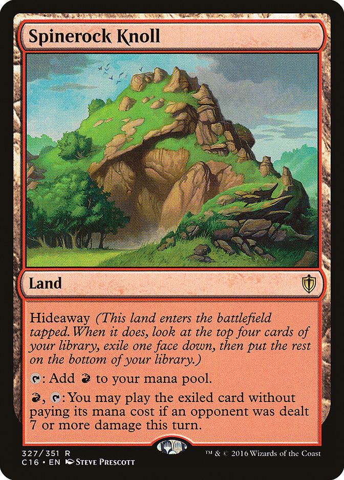 Spinerock Knoll [Commander 2016] | Game Master's Emporium (The New GME)