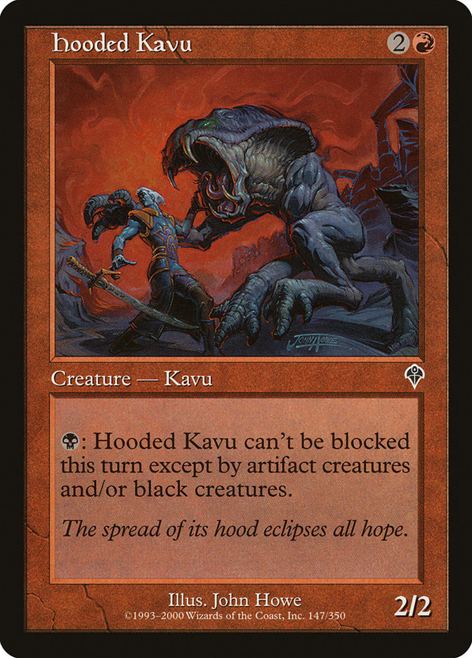 Hooded Kavu [Invasion] | Game Master's Emporium (The New GME)