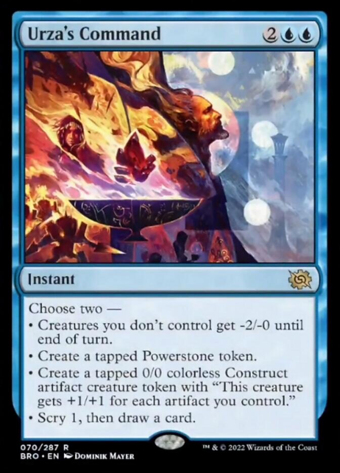 Urza's Command [The Brothers' War] | Game Master's Emporium (The New GME)