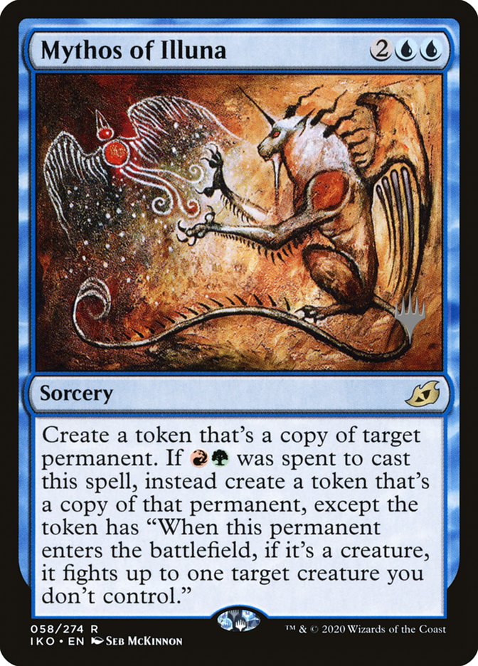 Mythos of Illuna (Promo Pack) [Ikoria: Lair of Behemoths Promos] | Game Master's Emporium (The New GME)