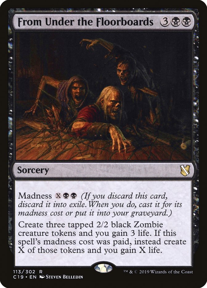 From Under the Floorboards [Commander 2019] | Game Master's Emporium (The New GME)