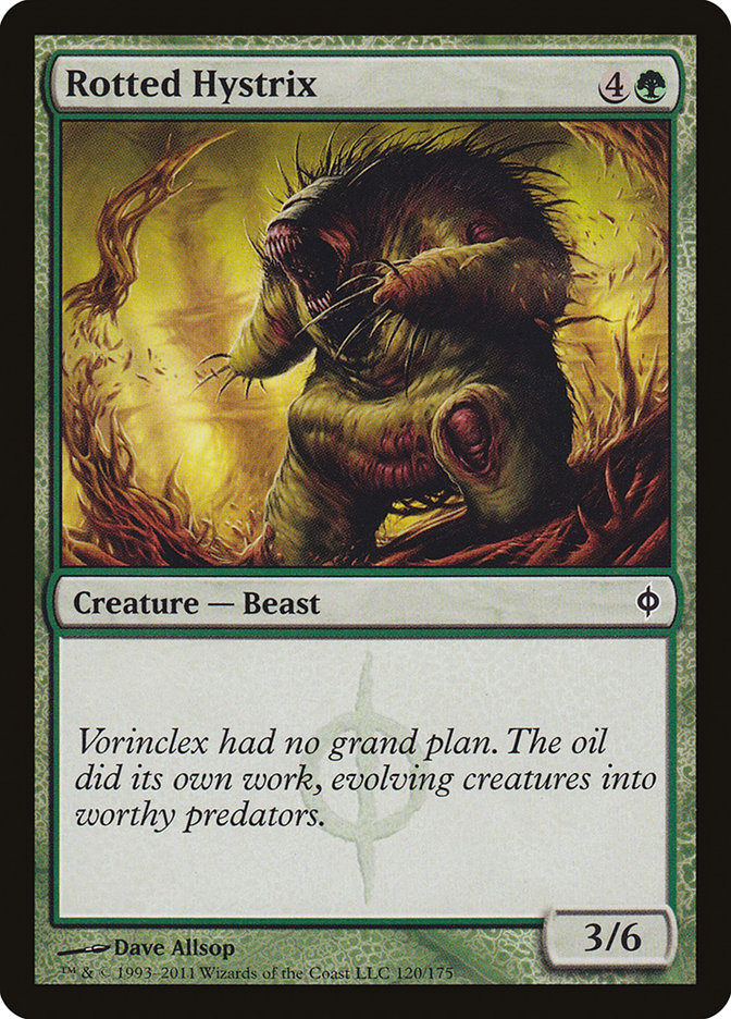 Rotted Hystrix [New Phyrexia] | Game Master's Emporium (The New GME)
