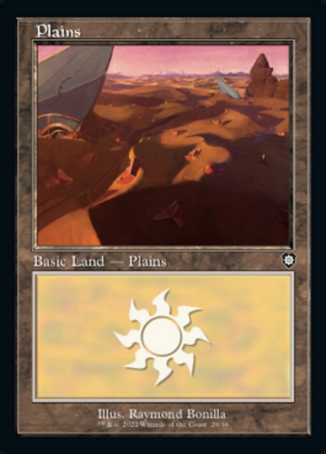 Plains (029) (Retro) [The Brothers' War Commander] | Game Master's Emporium (The New GME)