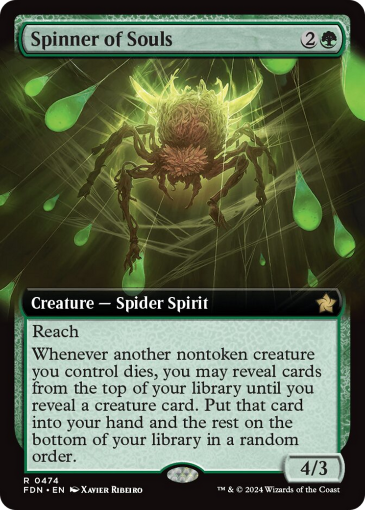 Spinner of Souls (Extended Art) [Foundations] | Game Master's Emporium (The New GME)