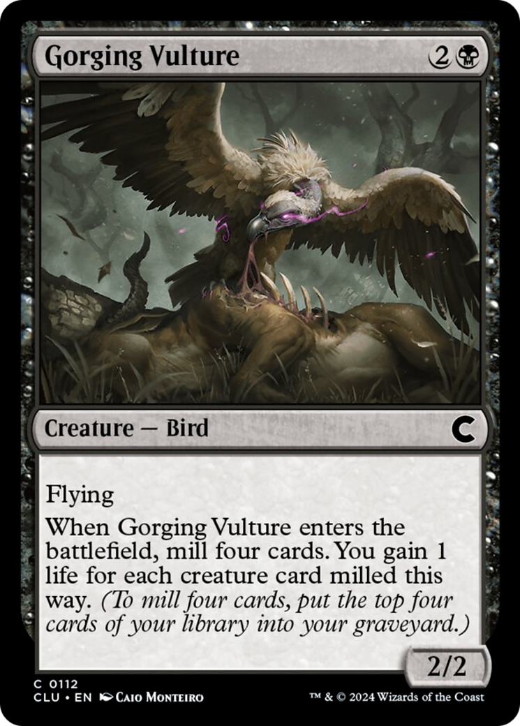 Gorging Vulture [Ravnica: Clue Edition] | Game Master's Emporium (The New GME)