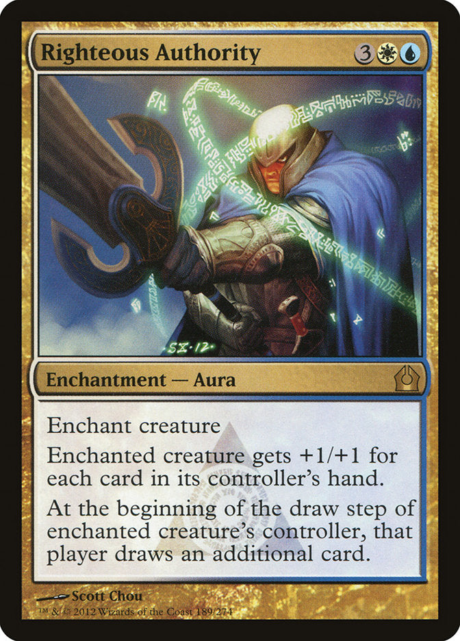 Righteous Authority [Return to Ravnica] | Game Master's Emporium (The New GME)