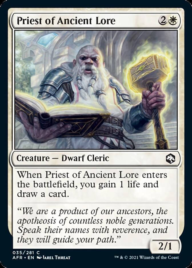 Priest of Ancient Lore [Dungeons & Dragons: Adventures in the Forgotten Realms] | Game Master's Emporium (The New GME)