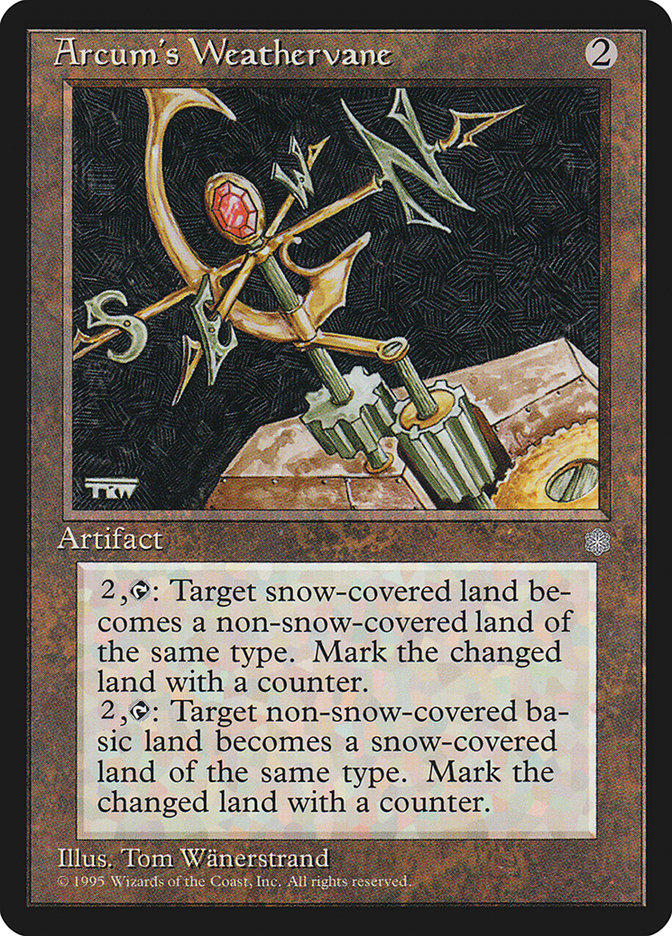 Arcum's Weathervane [Ice Age] | Game Master's Emporium (The New GME)
