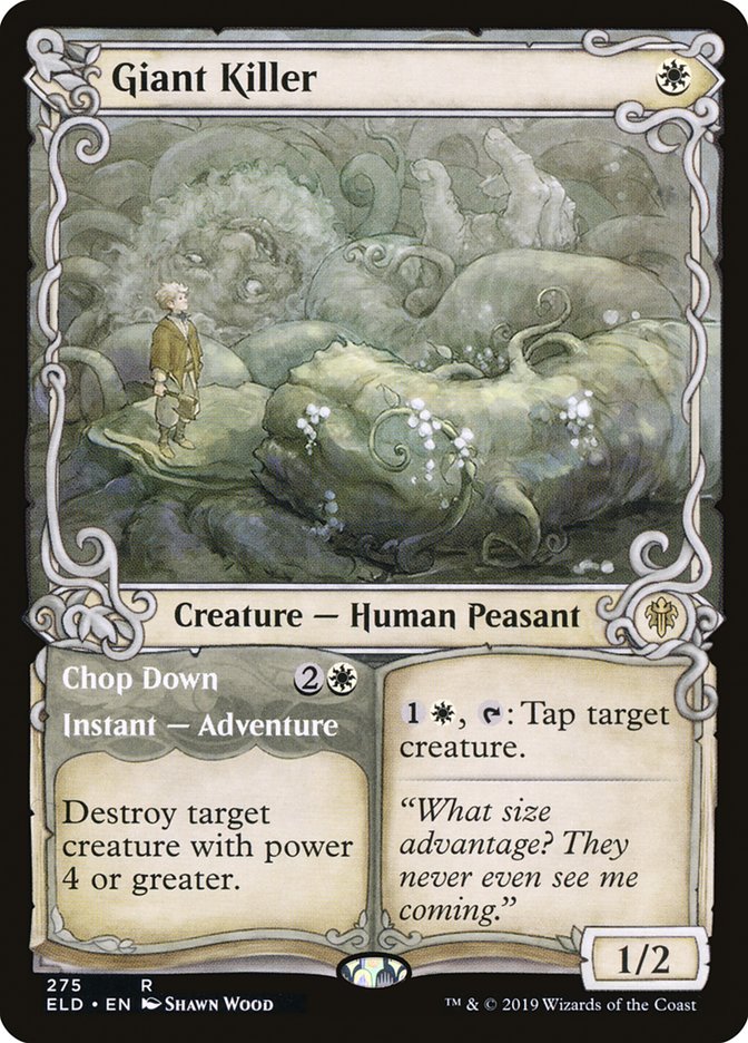 Giant Killer // Chop Down (Showcase) [Throne of Eldraine] | Game Master's Emporium (The New GME)