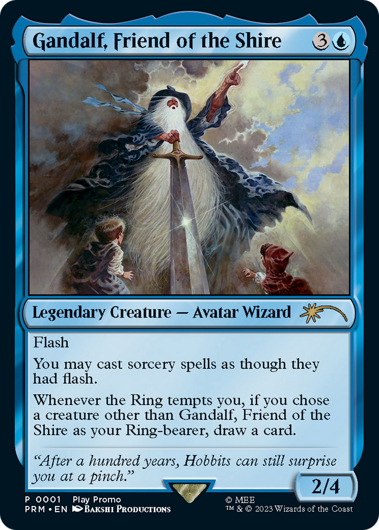 Gandalf, Friend of the Shire [Wizards Play Network 2023] | Game Master's Emporium (The New GME)