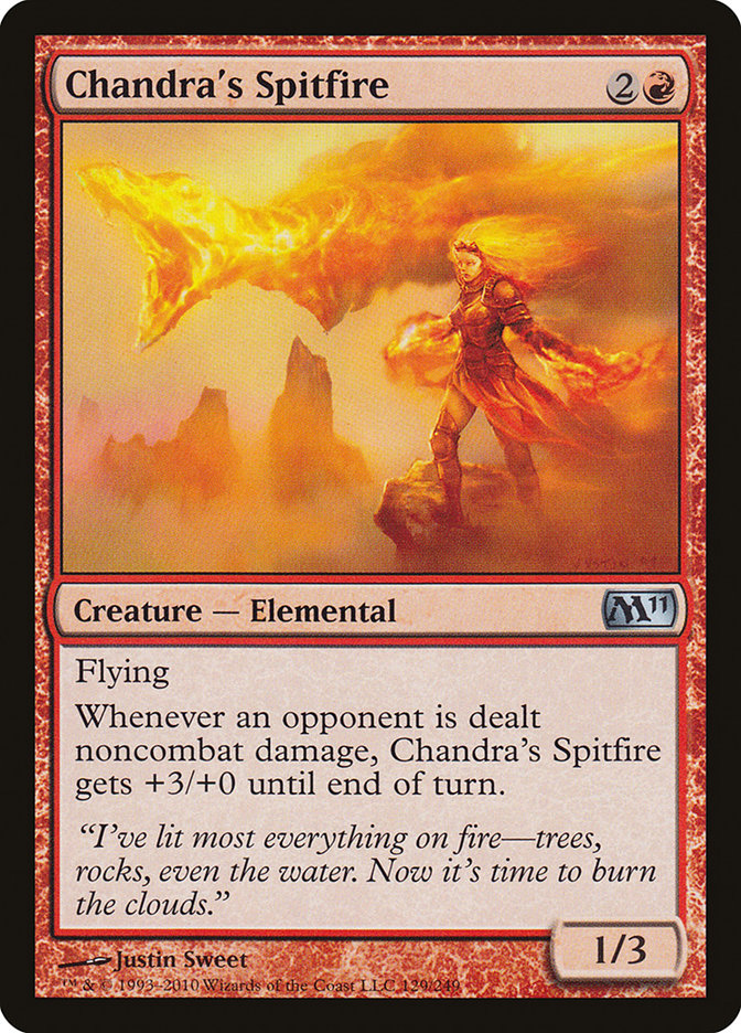 Chandra's Spitfire [Magic 2011] | Game Master's Emporium (The New GME)