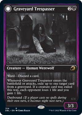 Graveyard Trespasser // Graveyard Glutton [Innistrad: Double Feature] | Game Master's Emporium (The New GME)