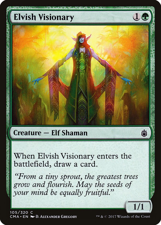 Elvish Visionary [Commander Anthology] | Game Master's Emporium (The New GME)