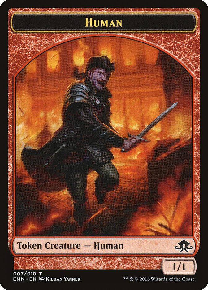 Human Token [Eldritch Moon Tokens] | Game Master's Emporium (The New GME)