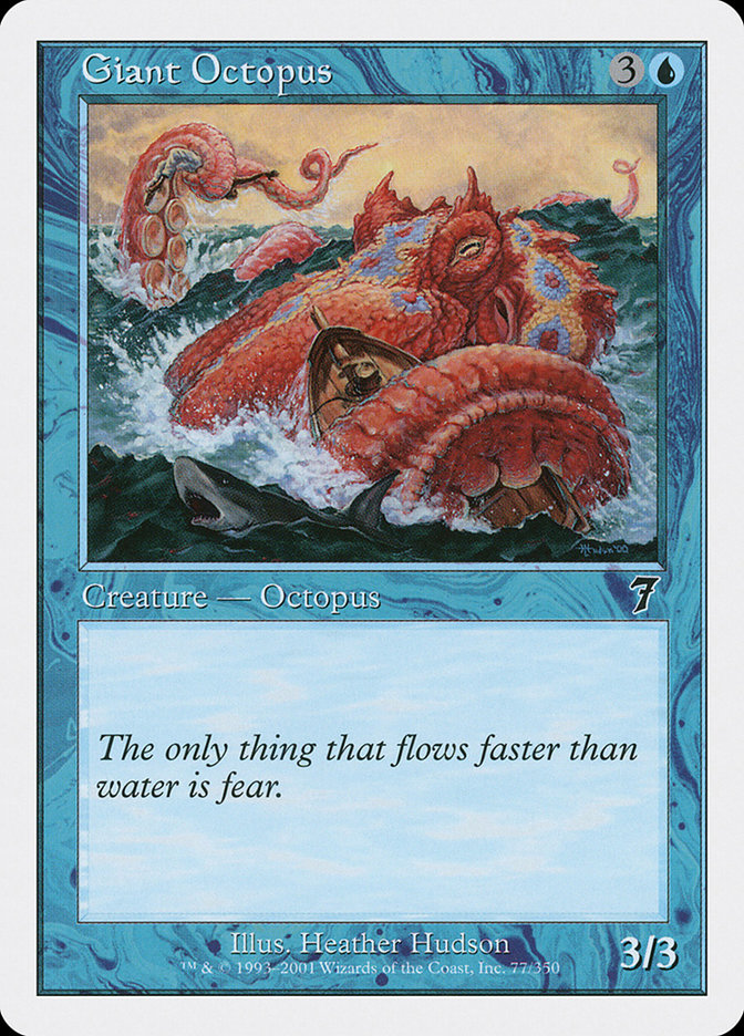 Giant Octopus [Seventh Edition] | Game Master's Emporium (The New GME)