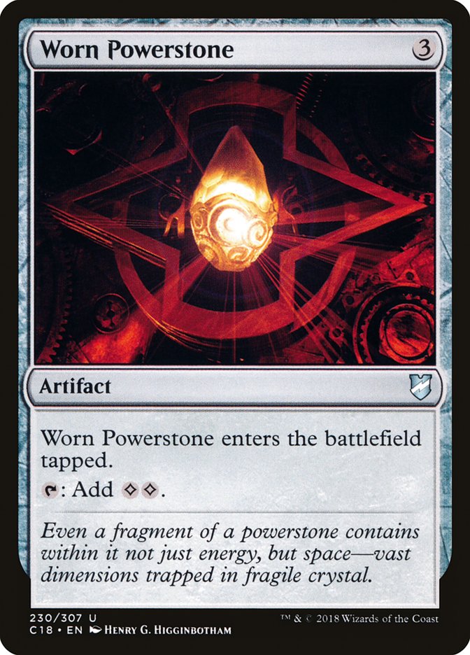 Worn Powerstone [Commander 2018] | Game Master's Emporium (The New GME)