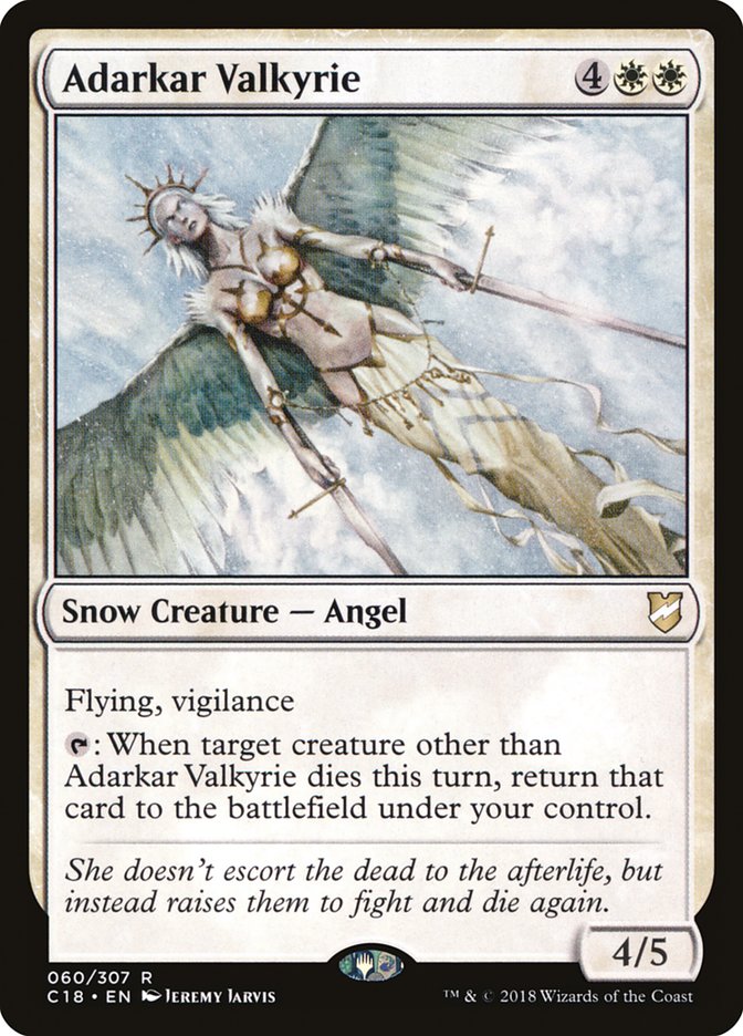Adarkar Valkyrie [Commander 2018] | Game Master's Emporium (The New GME)