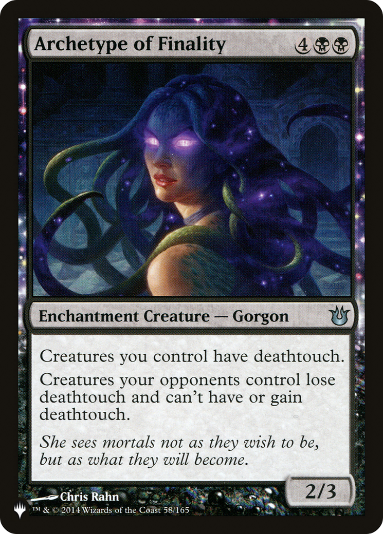 Archetype of Finality [The List] | Game Master's Emporium (The New GME)