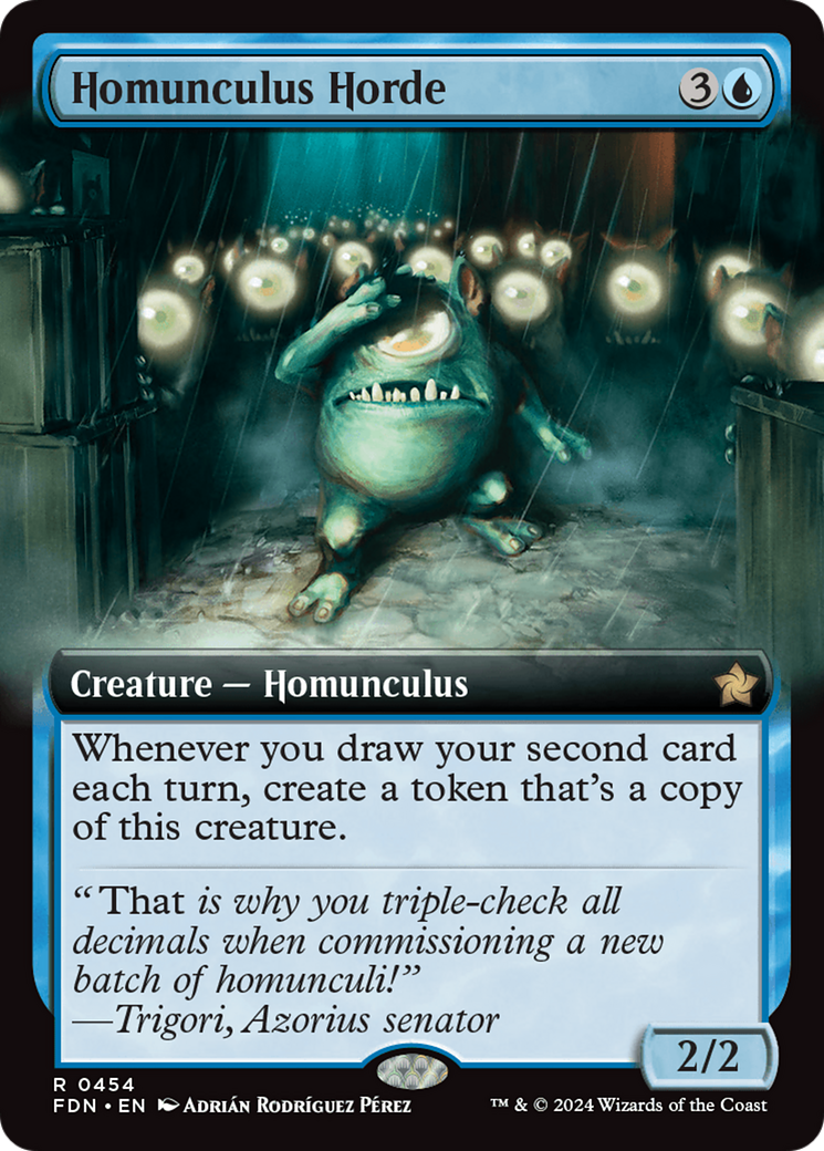 Homunculus Horde (Extended Art) [Foundations] | Game Master's Emporium (The New GME)