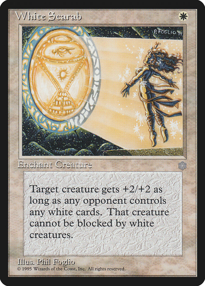White Scarab [Ice Age] | Game Master's Emporium (The New GME)