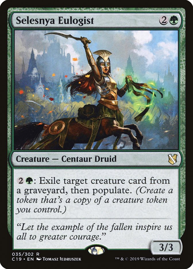 Selesnya Eulogist [Commander 2019] | Game Master's Emporium (The New GME)
