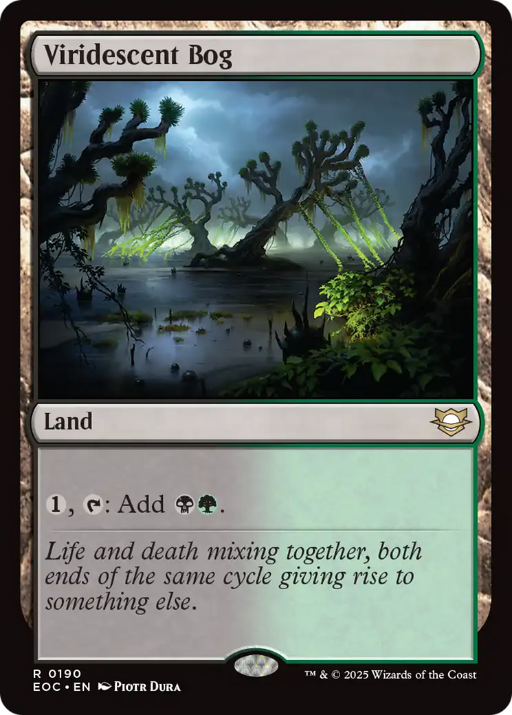 Viridescent Bog [Edge of Eternities Commander] | Game Master's Emporium (The New GME)