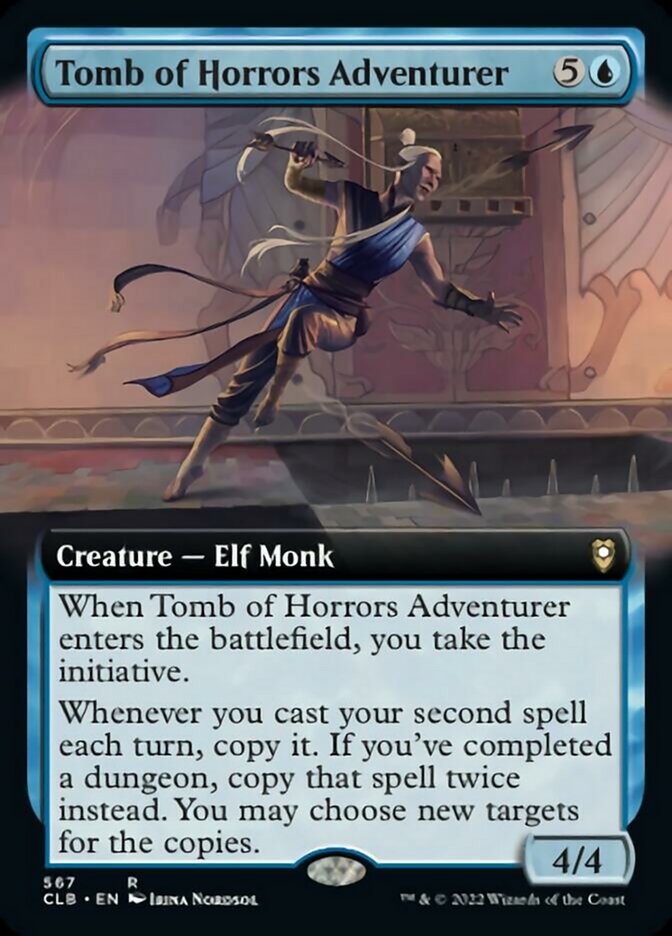 Tomb of Horrors Adventurer (Extended Art) [Commander Legends: Battle for Baldur's Gate] | Game Master's Emporium (The New GME)