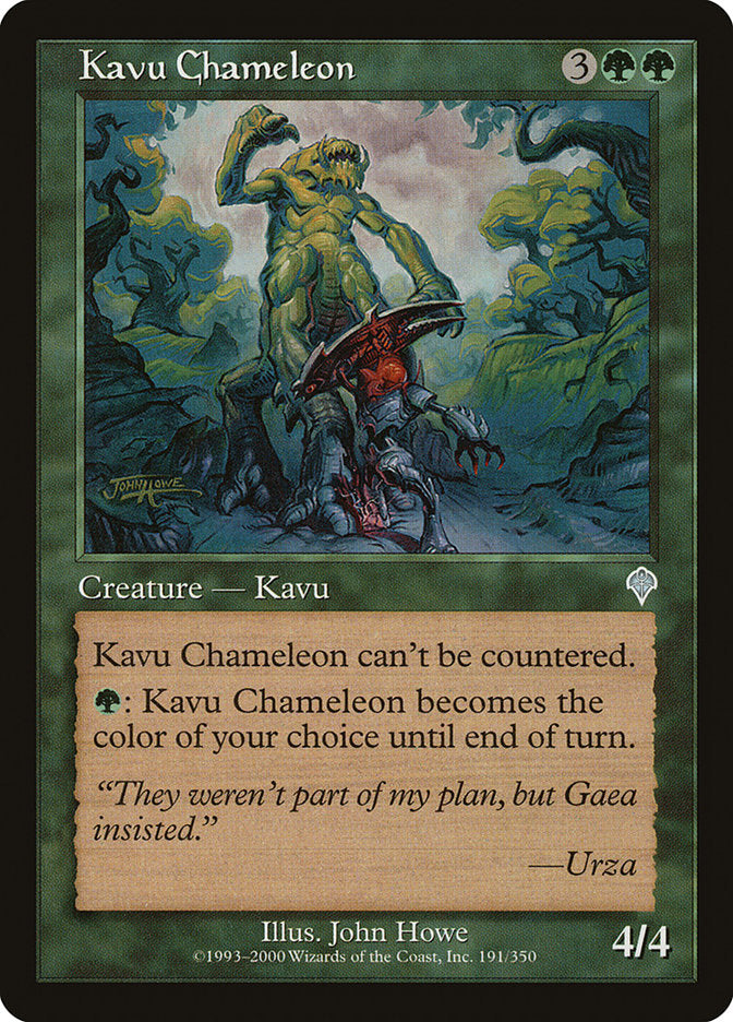 Kavu Chameleon [Invasion] | Game Master's Emporium (The New GME)