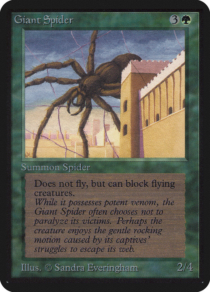 Giant Spider [Alpha Edition] | Game Master's Emporium (The New GME)